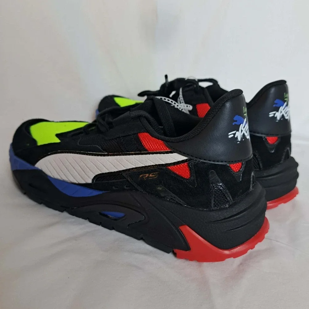 Puma Men's RS-TRCK x NFS (Need For Speed) Sneakers Black 307691 01 Size 9